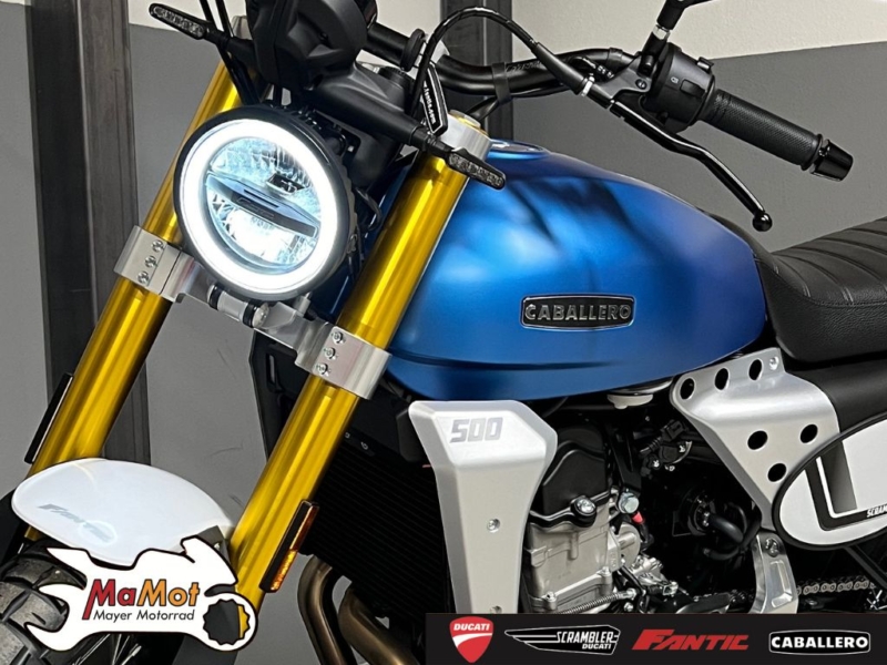 Fantic Caballero Scrambler 500 ccm