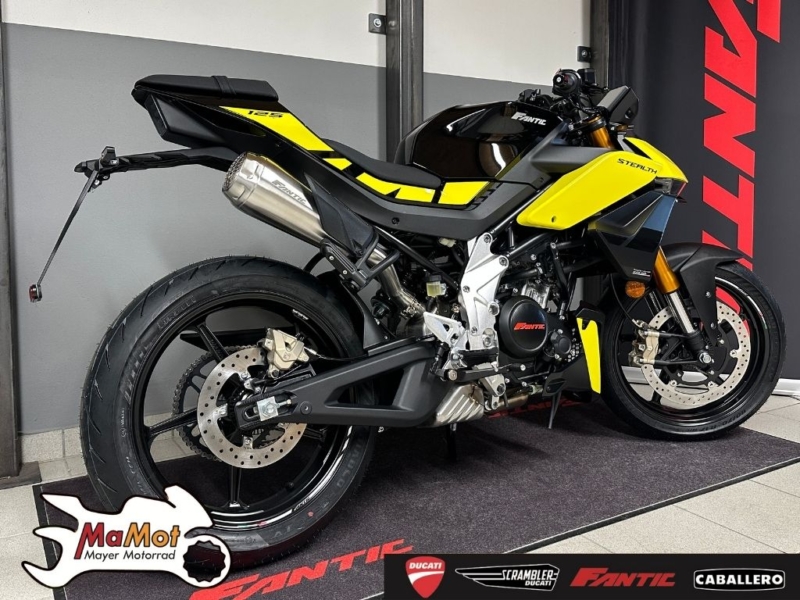 FANTIC Stealth 125 gelb